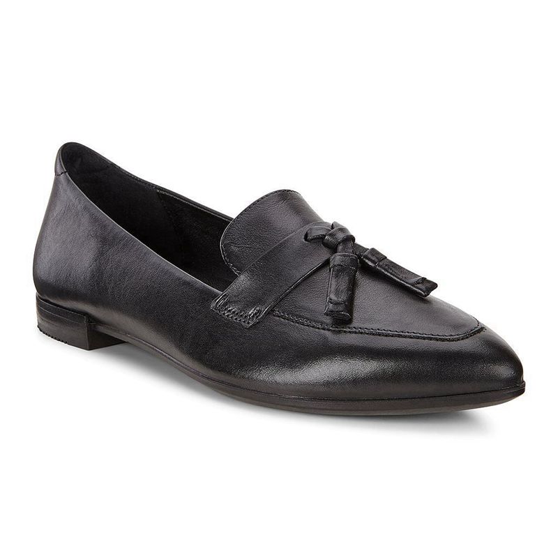 Bailarinas Ecco Shape Pointy Para Mujer,Negras,352069-UNJ